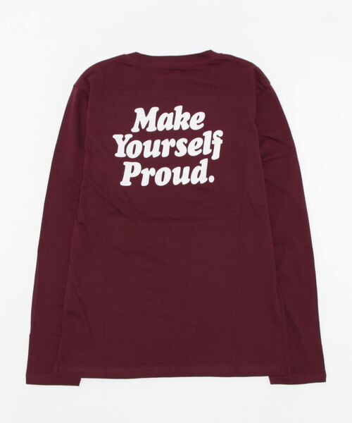 STYLEBLOCK（スタイルブロック）の「プリントロングTシャツ（Tシャツ/カットソー・メンズ・ホワイト/ネイビー/ブラック系その他/グレー/ブラック/グレー系その他/ワイン/カーキ/ホワイト系その他・L/M/LL）」の13枚目の写真