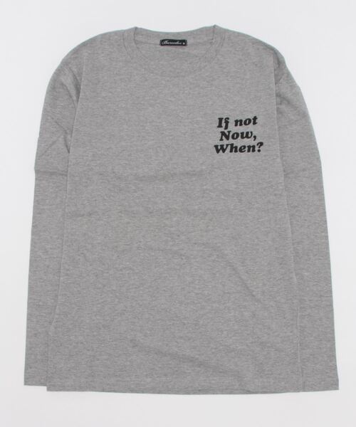 STYLEBLOCK（スタイルブロック）の「プリントロングTシャツ（Tシャツ/カットソー・メンズ・ホワイト/ネイビー/ブラック系その他/グレー/ブラック/グレー系その他/ワイン/カーキ/ホワイト系その他・L/M/LL）」の22枚目の写真