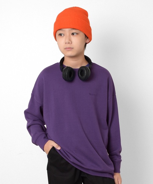 GLAZOS（グラソス）の「リブニットワッチキャップ（ニットキャップ/ビーニー・キッズ・パープル/グレー/ブラック/ホワイト/ベージュ/オレンジ・フリー）」の15枚目の写真