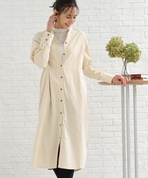 SHOO・LA・RUE | コーデュロイシャツワンピース(ワンピース)