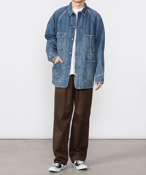 orSlow | 〈別注〉ペンキ加工 デニムカバーオール MEN 【公式通販】