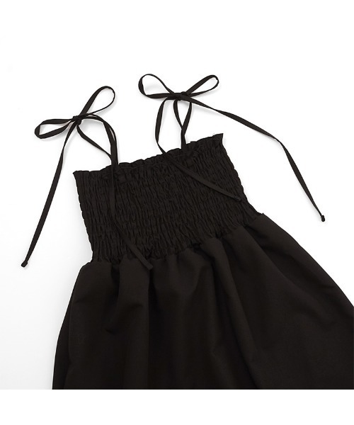 flower（フラワー）の「ナチュラルキャミワンピース2（ワンピース・レディース・ブラック/ベージュ/アイボリー・FREE）」の22枚目の写真