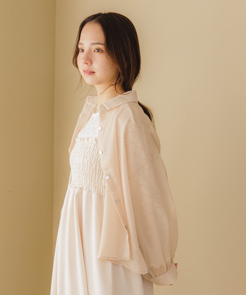 flower（フラワー）の「ナチュラルキャミワンピース2（ワンピース・レディース・ブラック/ベージュ/アイボリー・FREE）」の11枚目の写真