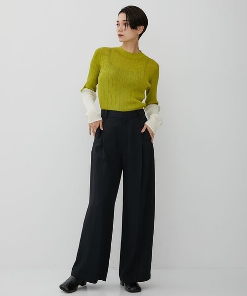 city（シティ）の「【CITY】レザーラウンドシェイプブーツ（ブーツ・レディース・アイボリー/ブラック・1/2/3）」の9枚目の写真