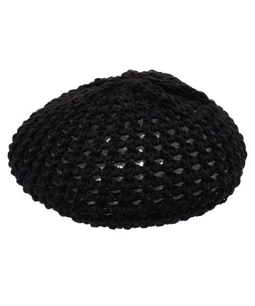 WHO'S WHO gallery（フーズフーギャラリー）の「麻混タム（ハンチング/ベレー帽・レディース・ホワイト/グレー/ブラック・FREE）」の2枚目の写真