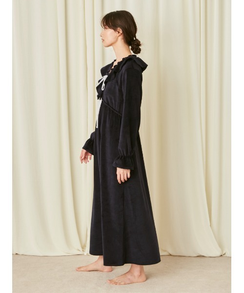 スナイデルホーム　フリースネグリジェワンピース ルームウェア SNIDEL HOME（スナイデルホーム）の「フリースネグリジェ