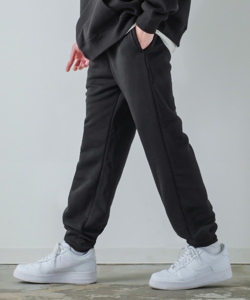 improves(インプローブス)の「裏起毛 スウェット ジョガーパンツ(スウェットパンツ・メンズ・ブラック/チャコールアッシュ/杢グレー/チャコール/ネイビー/ベージュ・MEDIUM/LARGE/X-LARGE)」の13枚目の写真