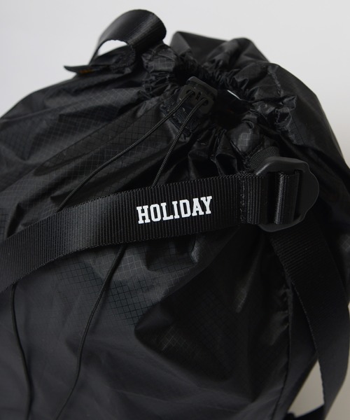 HOLIDAY(ホリデイ)の「HOLIDAY PACKABLE MEDIUM POCHETTE ホリデイパッカブルミディアムポシェット(ショルダーバッグ・レディース・ブラック・ONE SIZE)」の5枚目の写真