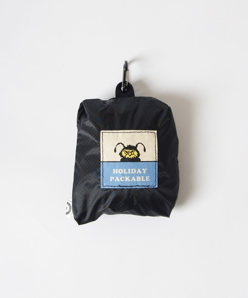 HOLIDAY(ホリデイ)の「HOLIDAY PACKABLE MEDIUM POCHETTE ホリデイパッカブルミディアムポシェット(ショルダーバッグ・レディース・ブラック・ONE SIZE)」の4枚目の写真