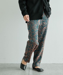 COLLAGE GALLARDAGALANTE | ジャガード柄パンツ(その他パンツ)