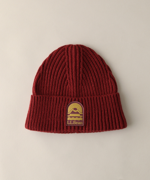 JOURNAL STANDARD relume（ジャーナルスタンダード　レリューム）の「【L.L.BEAN/エルエルビーン】 ビーニー ワイドカフ（ニットキャップ/ビーニー・メンズ・ブラック/ダークグリーン/ネイビー/ボルドー・FREE）」の4枚目の写真