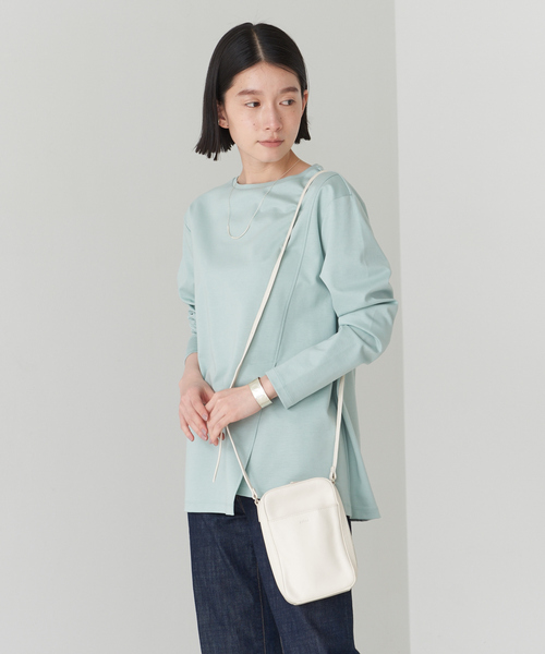 collex（コレックス）の「【別注】THE CASE×collex ウォレットショルダーバッグ（ショルダーバッグ・レディース・ベージュ/ブラック/カーキ/オフホワイト・フリー）」の2枚目の写真