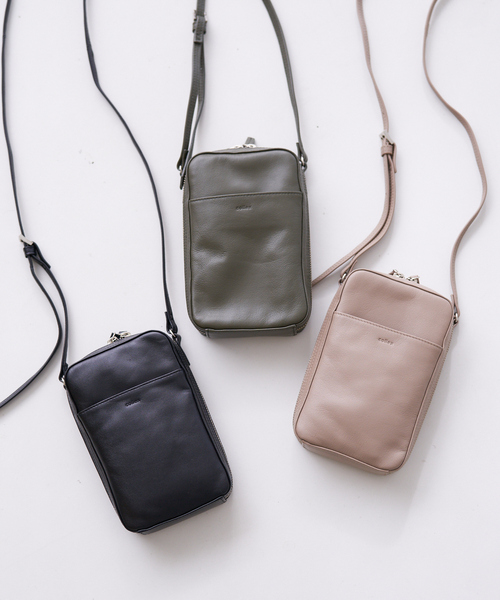 collex（コレックス）の「【別注】THE CASE×collex ウォレットショルダーバッグ（ショルダーバッグ・レディース・ベージュ/ブラック/カーキ/オフホワイト・フリー）」の9枚目の写真