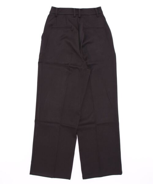 clear（クリア）の「タックストレートパンツ（スラックス・レディース・ブラック/カーキ/アイボリー・M/S）」の14枚目の写真