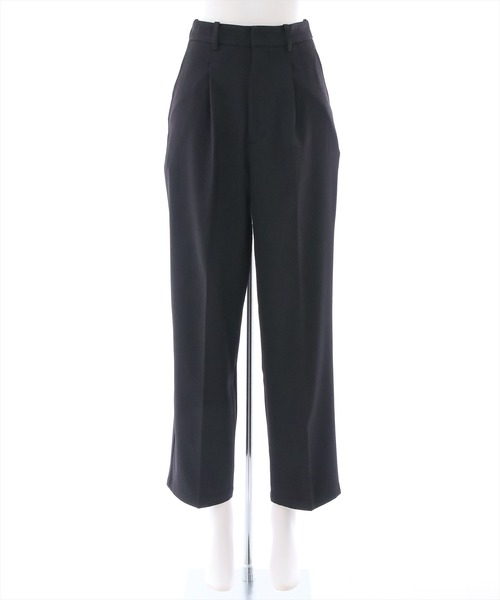 clear（クリア）の「タックストレートパンツ（スラックス・レディース・ブラック/カーキ/アイボリー・M/S）」の11枚目の写真