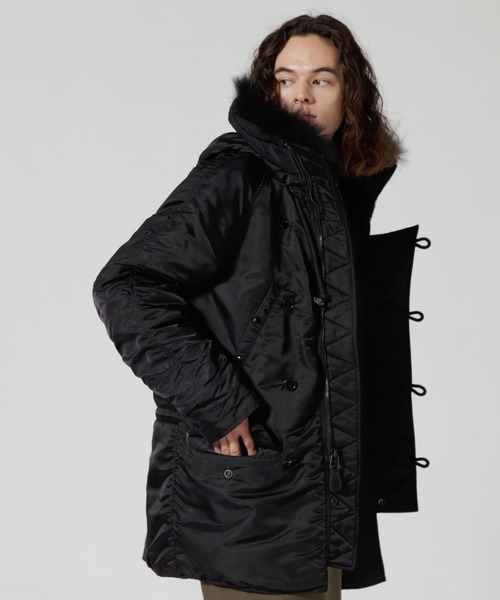 【直営店限定】N-3B BLACK / ブラック / AVIREX / アヴィレックス