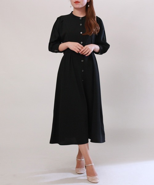 TRUDEA(トルディア)の「フロントボタンドルマンワンピース(ワンピース・レディース・ラベンダー/グリーン/ブラック・MEDIUM/SMALL)」の20枚目の写真