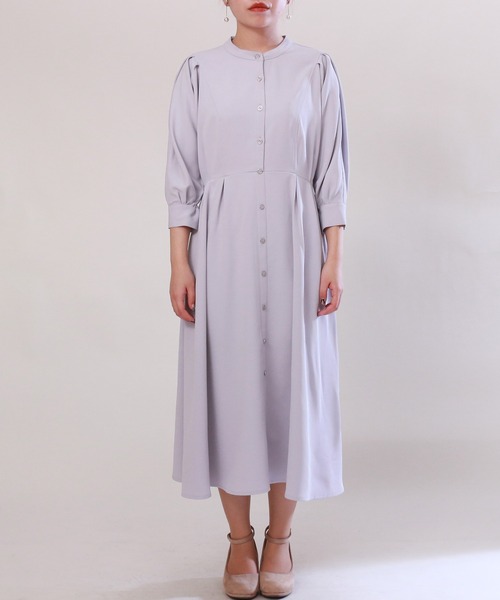 TRUDEA(トルディア)の「フロントボタンドルマンワンピース(ワンピース・レディース・ラベンダー/グリーン/ブラック・MEDIUM/SMALL)」の21枚目の写真