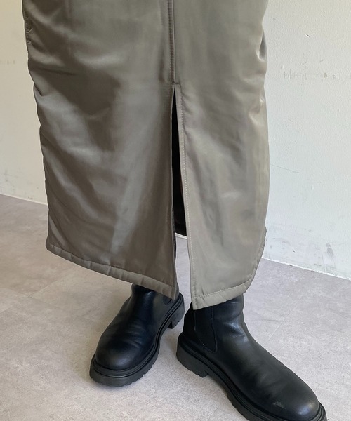 CAPRICIEUX LE'MAGE（カプリシューレマージュ）の「MA1スカート（スカート・レディース・オフホワイト/カーキ・FREE）」の21枚目の写真