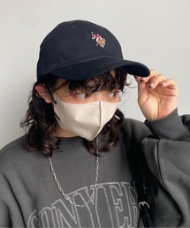 U.S. POLO ASSN. | 1ポイント刺繍.ツイルキャップ(キャップ)