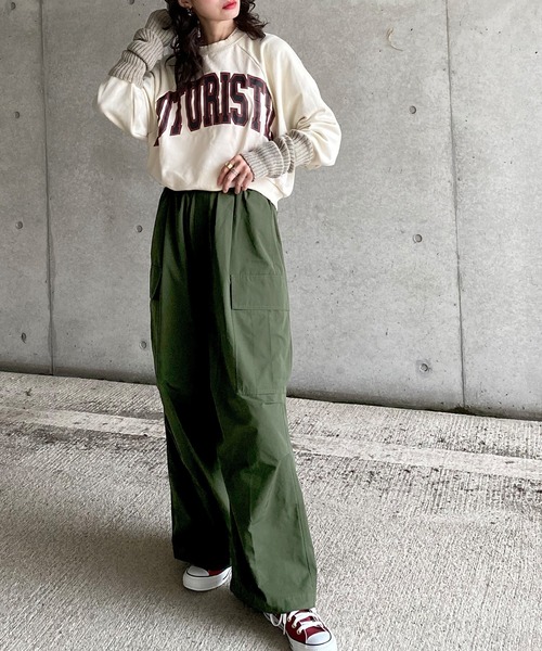 Java（ジャバ）の「《JaVaジャバ コラボ》ミリタリー裾ドローコードカーゴパンツ（カーゴパンツ・メンズ・ブラック/アイボリー/カーキ/ベージュ・X-LARGE/LARGE/MEDIUM）」の16枚目の写真