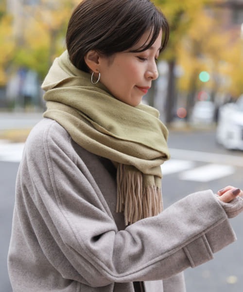 *25C☆大活躍アイテム*【CHANEL】リバーシブル ストール リバーシブル仕様♪】CHANEL マフラー ココマーク モノトーン