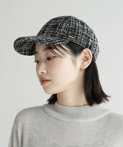 LAKOLE（ラコレ）の「MIXツイードキャップ / 179869（キャップ）」 - WEAR