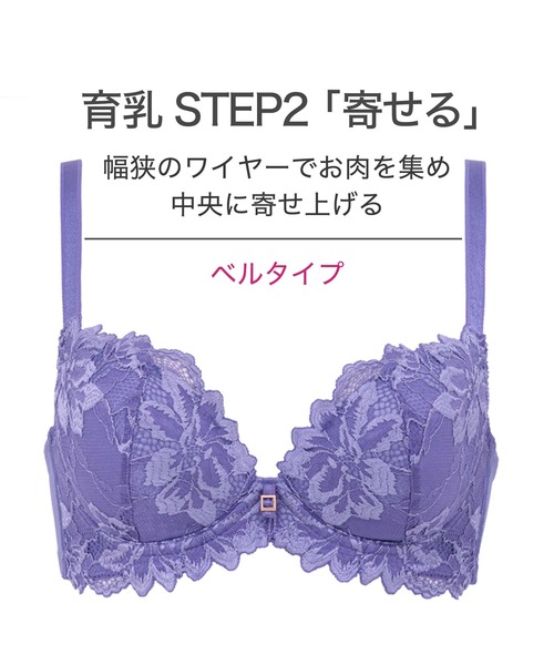 セール】ベルステップ2ブラ23S1 ブラデリス 育乳補整 補正下着