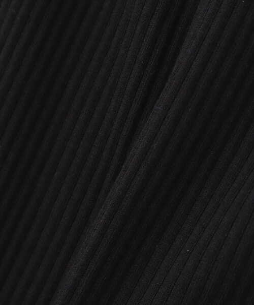 N.(N. Natural Beauty Basic)(エヌエヌナチュラルビューティーベーシック)の「◆三角テレコタンクトップ(タンクトップ・レディース・モカ/ブラック/オフホワイト・MEDIUM)」の10枚目の写真