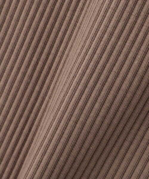 N.(N. Natural Beauty Basic)(エヌエヌナチュラルビューティーベーシック)の「◆三角テレコタンクトップ(タンクトップ・レディース・モカ/ブラック/オフホワイト・MEDIUM)」の14枚目の写真