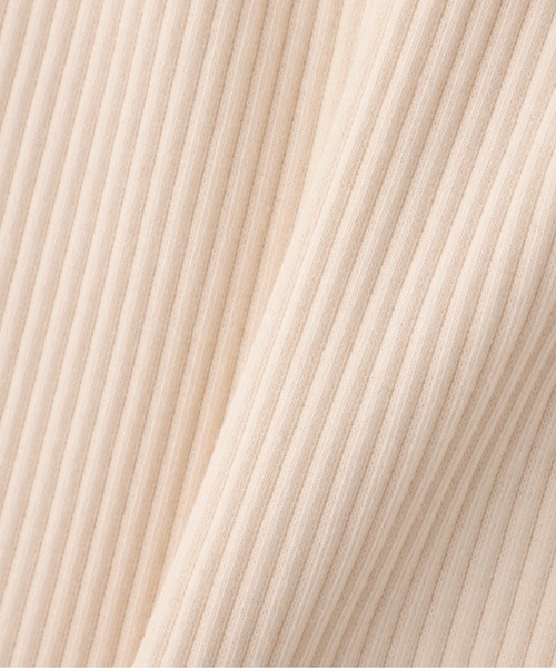 N.(N. Natural Beauty Basic)(エヌエヌナチュラルビューティーベーシック)の「◆三角テレコタンクトップ(タンクトップ・レディース・モカ/ブラック/オフホワイト・MEDIUM)」の5枚目の写真