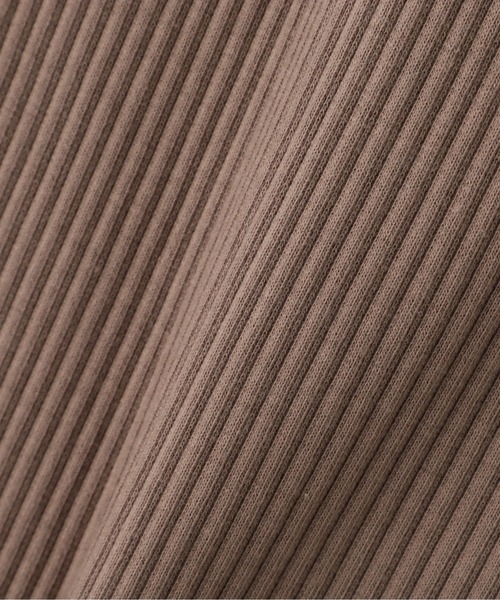 N.(N. Natural Beauty Basic)(エヌエヌナチュラルビューティーベーシック)の「◆三角テレコタンクトップ(タンクトップ・レディース・モカ/ブラック/オフホワイト・MEDIUM)」の6枚目の写真