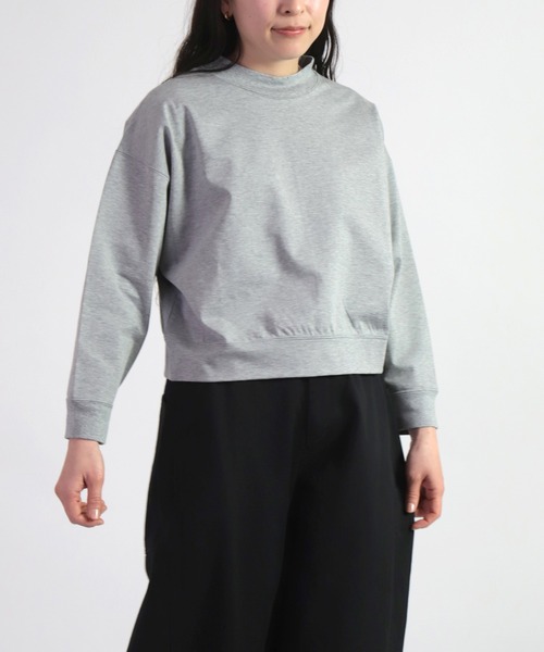 ALWEL（オルウエル）の「[ ALWEL ] THREE QUARTER SLEEVE PO スリークォータースリーブプルオーバー（スウェット・レディース・グレー・FREE）」の13枚目の写真