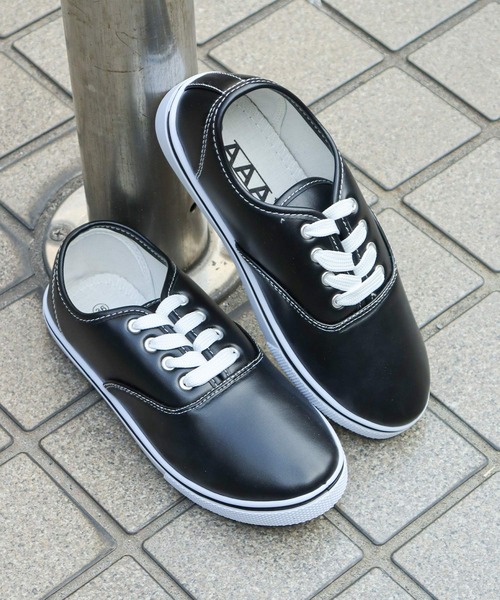 AAA+（サンエープラス）の「オーセンティックローテクスニーカー（スニーカー・メンズ・ブルー系その他/レッド系その他/ブラック系その他/グレー/ホワイト系その他/カーキ/キナリ/ブラック/ブラック×ブラック/ブラック系その他2/ベージュ/グリーン/ピンク/ブルー系その他2/ライトブルー/ネイビー/ブラウン/グレー系その他/イエロー/ブルー系その他3/レッド/オレンジ/ホワイト×ブラック/ホワイト系その他2/ワイン/シルバー・34/40/38/36/42/44/28/26/22/24/30/32）」の6枚目の写真