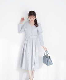 PROPORTION BODY DRESSING | フロント釦タックフレアワンピース / 1213140208(ワンピース)