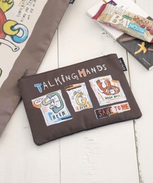 【TALKING HANDS(トーキングハンズ)】プリントポーチ