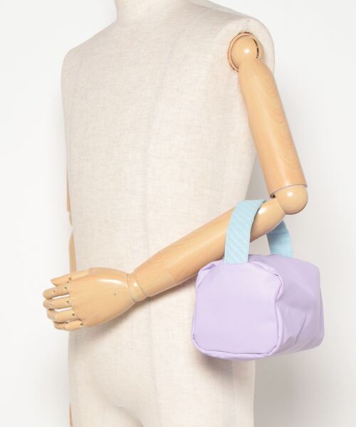 LA VORAGINE(ラ ヴォラジネ)の「ワンハンドルミニハンドバッグ(ハンドバッグ・レディース・イエロー/パープル/グリーン・FREE)」の21枚目の写真