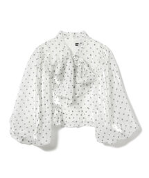 Ray BEAMS | sister jane / Annex Organdy Ribbon Blouse(シャツ/ブラウス)