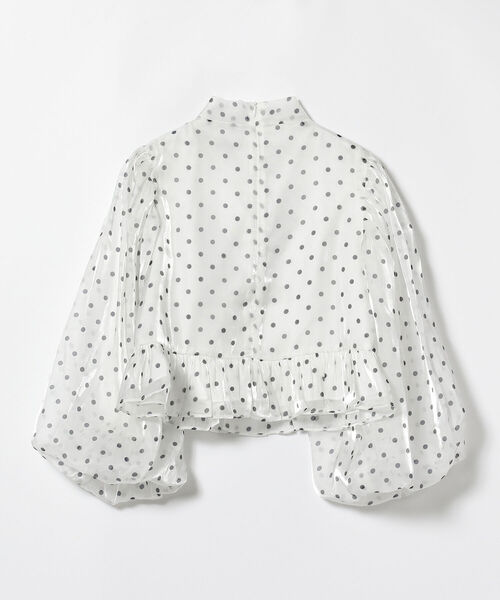 Ray BEAMS（レイビームス）の「sister jane / Annex Organdy Ribbon Blouse（シャツ/ブラウス・レディース・ホワイト・SMALL）」の5枚目の写真