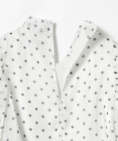 Ray BEAMS（レイビームス）の「sister jane / Annex Organdy Ribbon Blouse（シャツ/ブラウス・レディース・ホワイト・SMALL）」の6枚目の写真