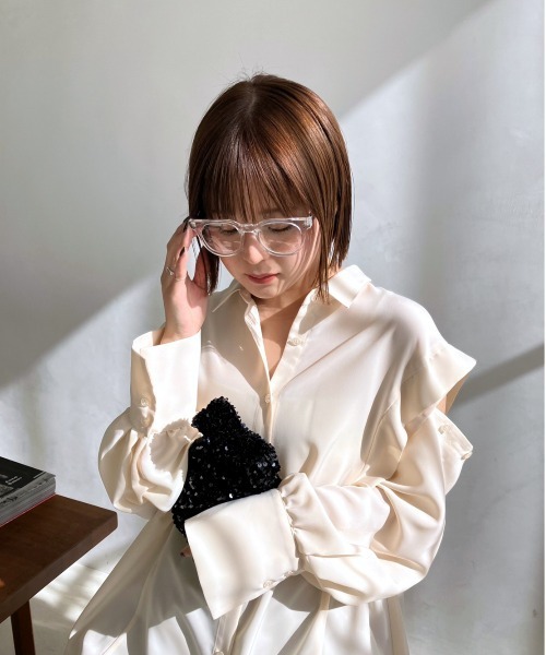 Heather(ヘザー)の「アソートフレームメガネ 184773(メガネ・レディース・ブラック/クリア/シルバー・ONE SIZE)」の1枚目の写真