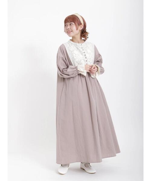 Samansa Mos2（サマンサ モスモス）の「ラフィアリボンカチューシャ（ネックレス・レディース・ブラック/モカ・ﾌﾘ-）」の16枚目の写真