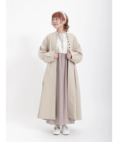 Samansa Mos2（サマンサ モスモス）の「ラフィアリボンカチューシャ（ネックレス・レディース・ブラック/モカ・ﾌﾘ-）」の5枚目の写真