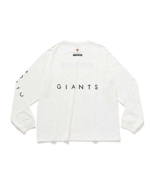 NUMERALS（ヌメラルズ）の「【UNISEX】[NUMERALS×GIANTS]コラボロンT（Tシャツ/カットソー・メンズ・その他8/その他9/チャコール/ブラック/ホワイト/ダークグレー・MEDIUM/LARGE/X-LARGE）」の9枚目の写真
