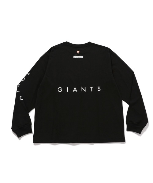 NUMERALS（ヌメラルズ）の「【UNISEX】[NUMERALS×GIANTS]コラボロンT（Tシャツ/カットソー・メンズ・その他8/その他9/チャコール/ブラック/ホワイト/ダークグレー・MEDIUM/LARGE/X-LARGE）」の12枚目の写真