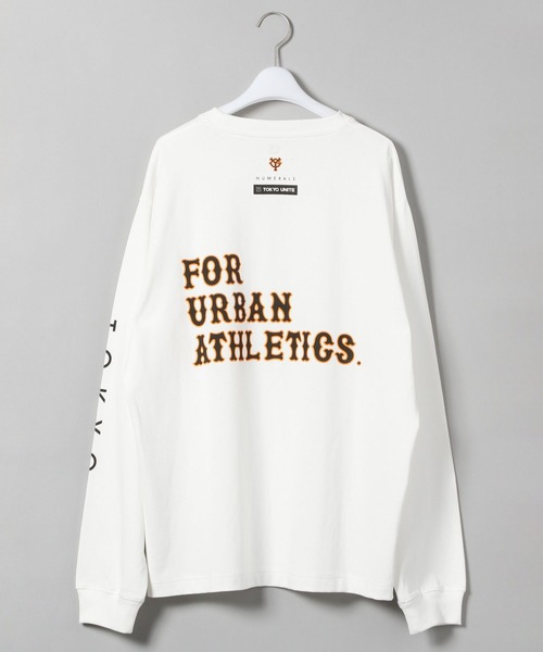 NUMERALS（ヌメラルズ）の「【UNISEX】[NUMERALS×GIANTS]コラボロンT（Tシャツ/カットソー・メンズ・その他8/その他9/チャコール/ブラック/ホワイト/ダークグレー・MEDIUM/LARGE/X-LARGE）」の14枚目の写真