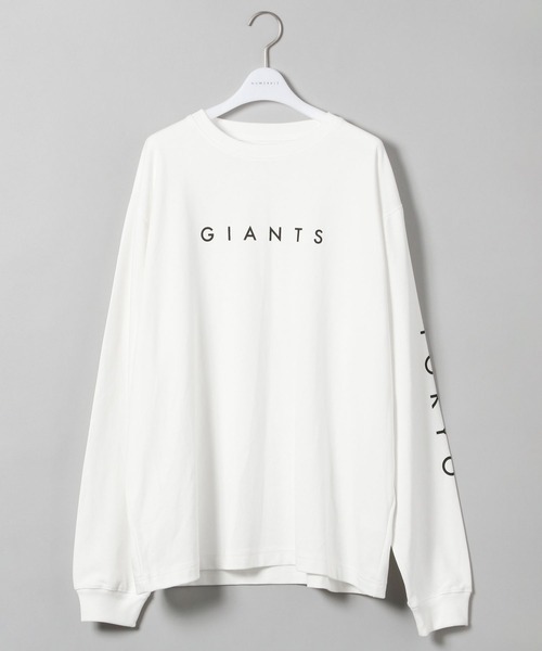 NUMERALS（ヌメラルズ）の「【UNISEX】[NUMERALS×GIANTS]コラボロンT（Tシャツ/カットソー・メンズ・その他8/その他9/チャコール/ブラック/ホワイト/ダークグレー・MEDIUM/LARGE/X-LARGE）」の15枚目の写真
