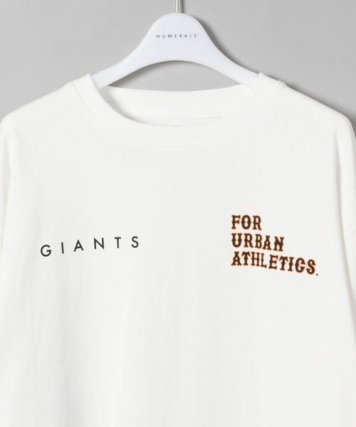 NUMERALS（ヌメラルズ）の「【UNISEX】[NUMERALS×GIANTS]コラボロンT（Tシャツ/カットソー・メンズ・その他8/その他9/チャコール/ブラック/ホワイト/ダークグレー・MEDIUM/LARGE/X-LARGE）」の20枚目の写真