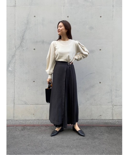 セール】HALF PLEATED SKIRT（スカート）｜LAATO（ラート）の