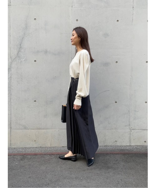 セール】HALF PLEATED SKIRT（スカート）｜LAATO（ラート）の